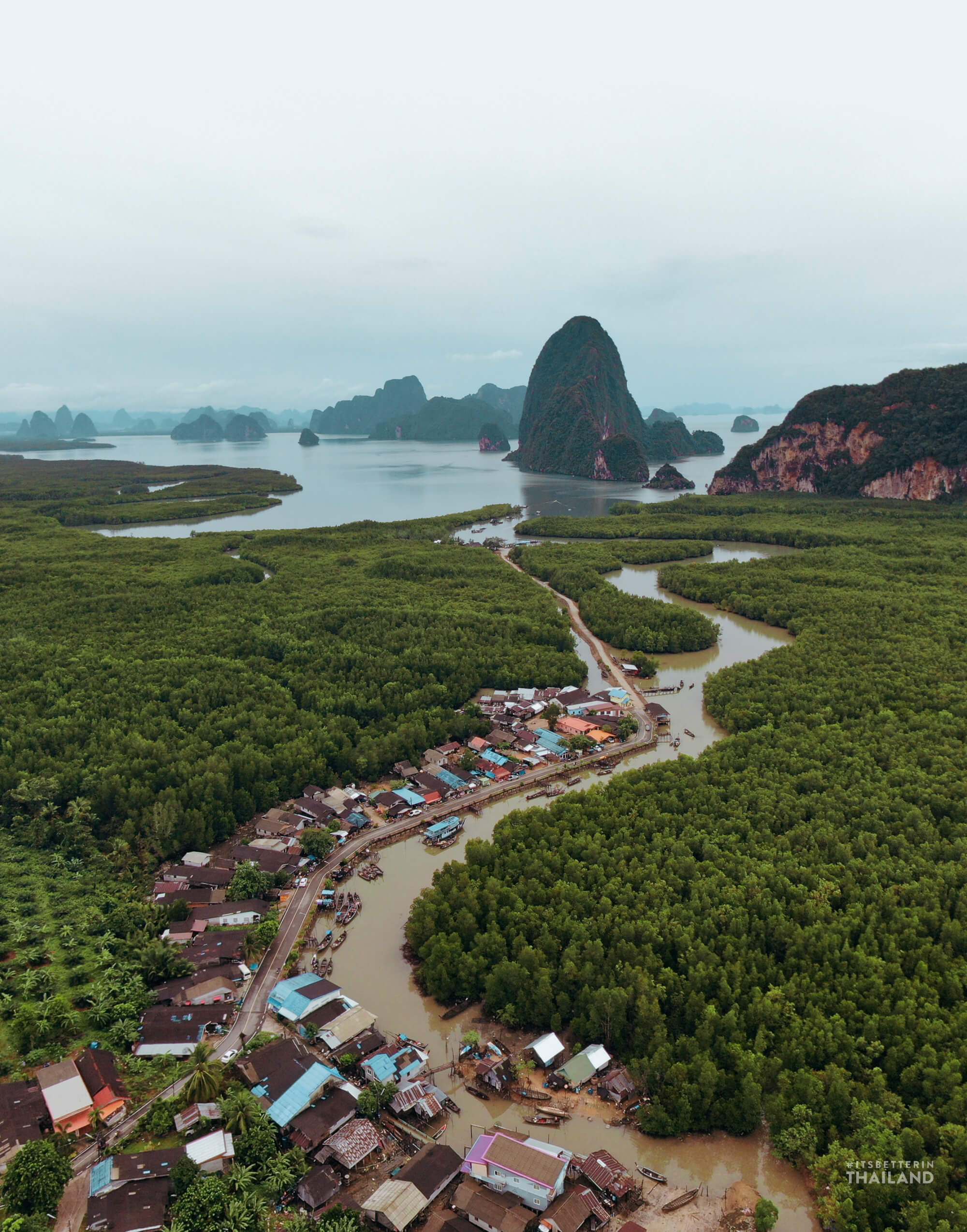 Samet Nangshe Visiting the stunning viewpoint in Phang Nga Bay