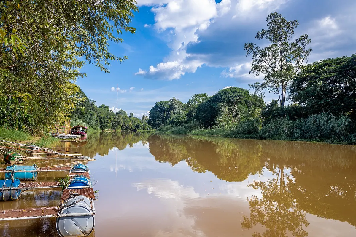 The Ping River in Chiang Mai
