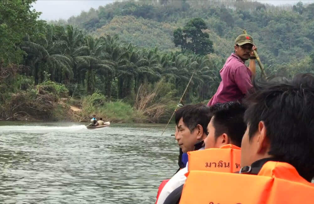 Phato river rafting in Chumphon