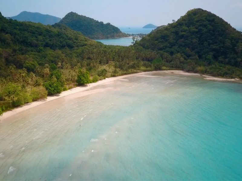 Long Beach Drone Koh Chang East Coast