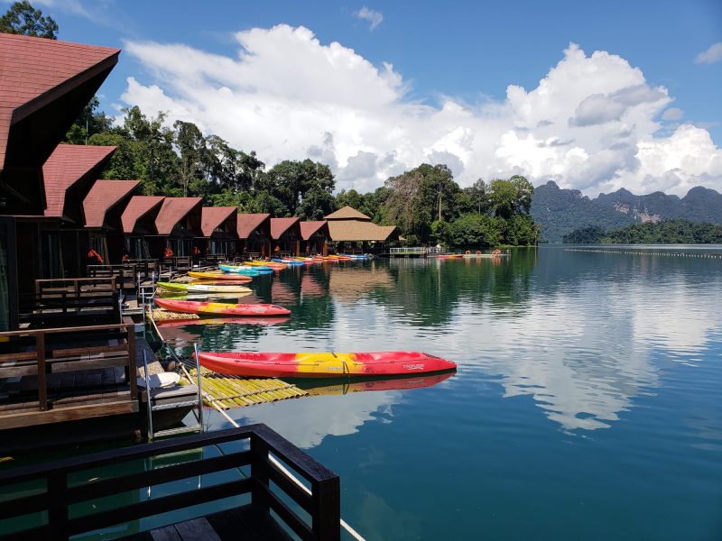 Khao Sok floating cabin on Cheow Lan Lake