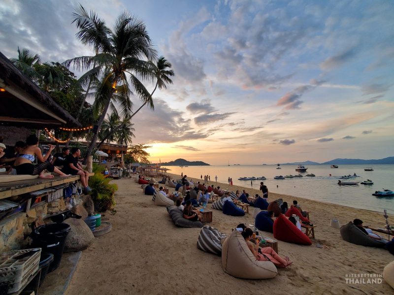 Fire performer on the islands