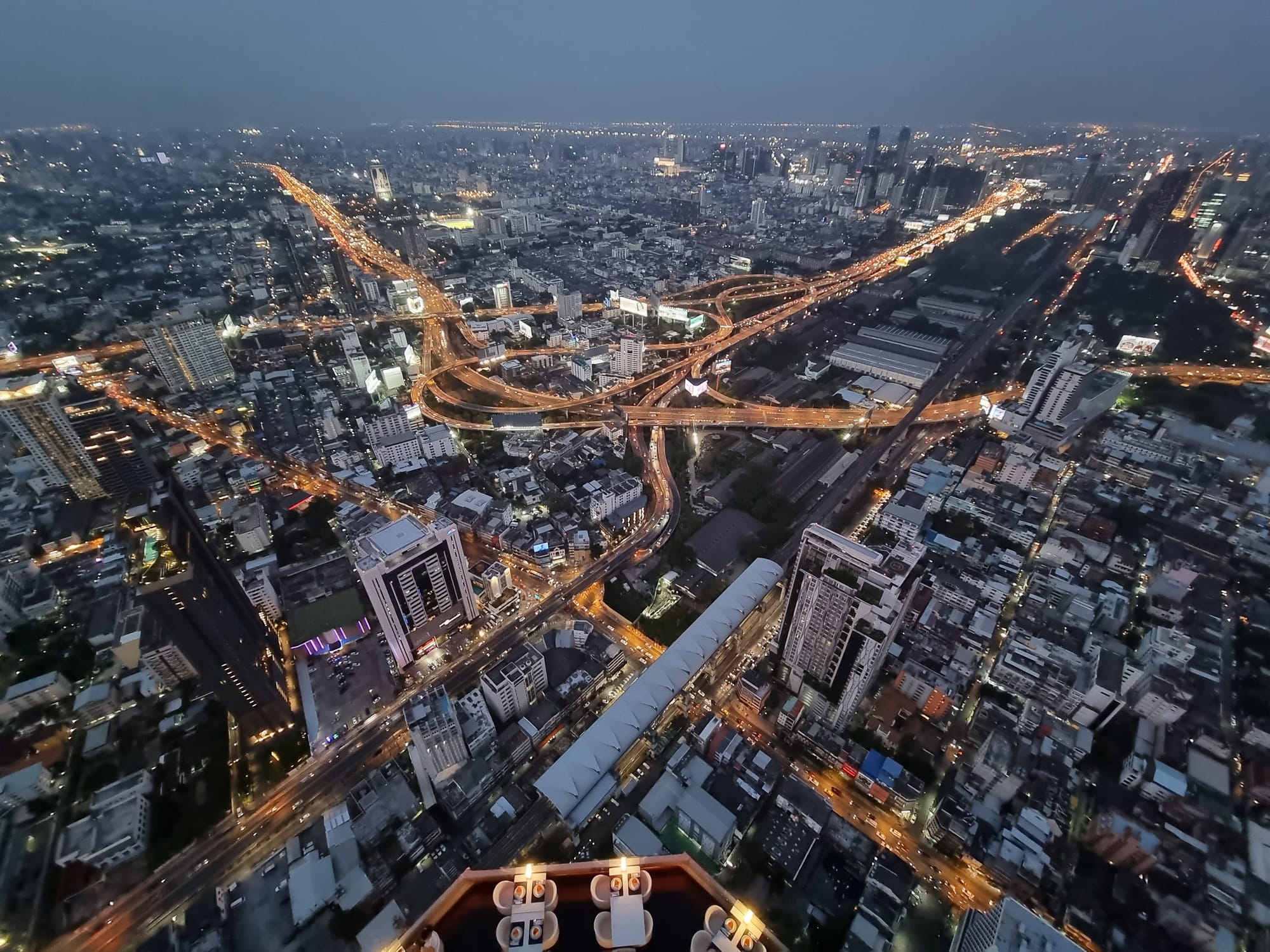 Rooftop bar in Bangkok