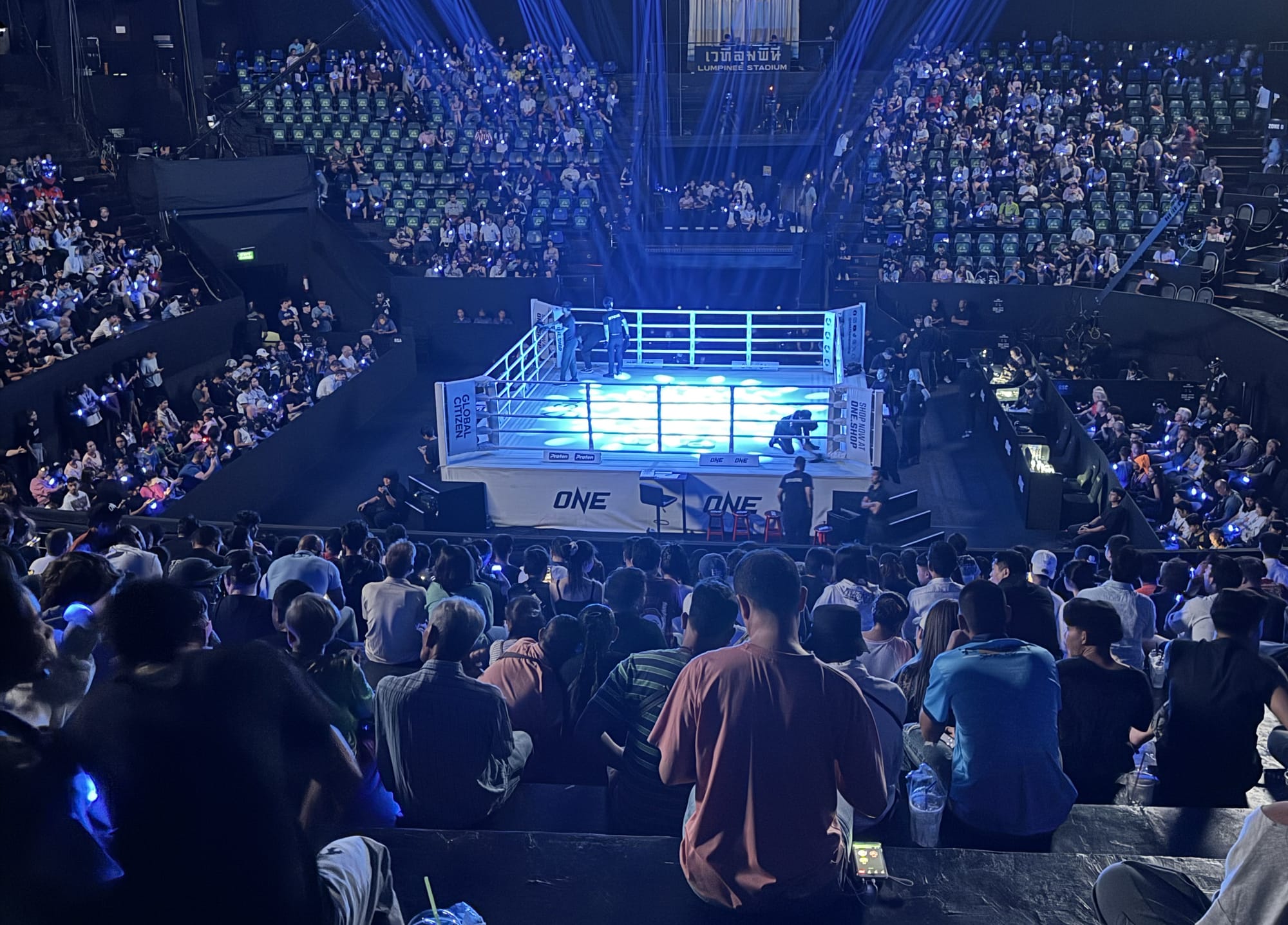 ONE Championship fight in Bangkok