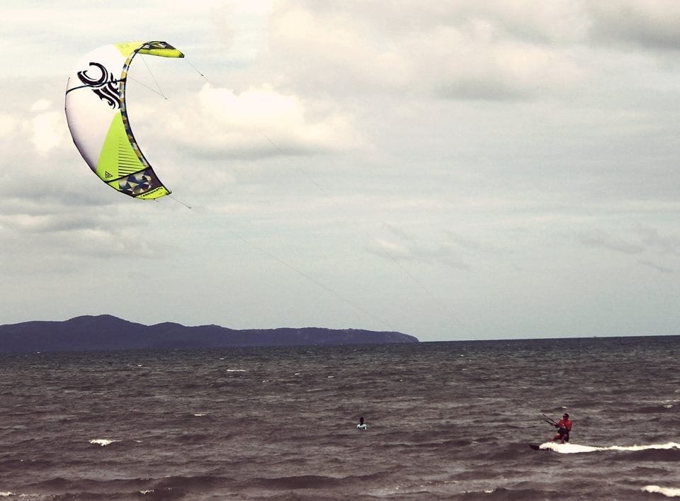 Kite surfing on the eastern gulf coast