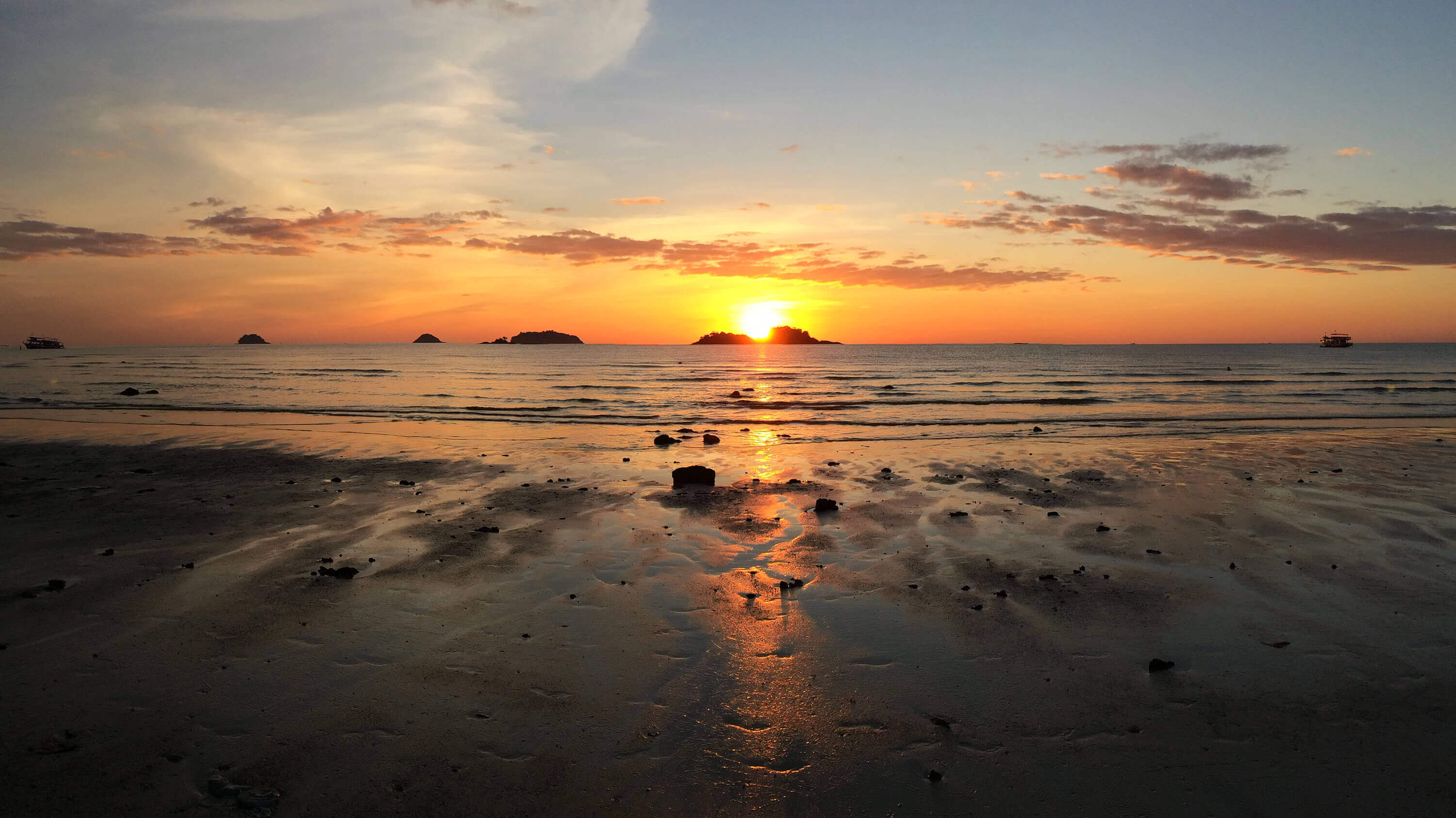 sunset in Koh Chang, Trat, Thailand