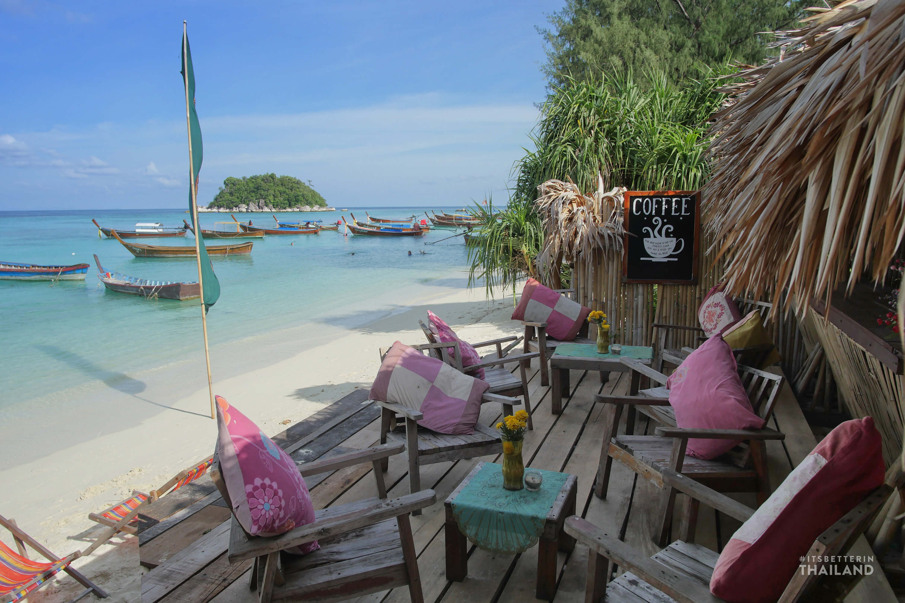 Beachside restaurant Koh Lipe