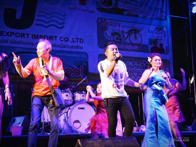Yasothon Bun Bang Fai Rocket Festival singers