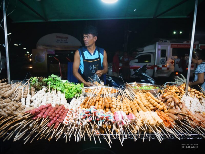thailand street meat