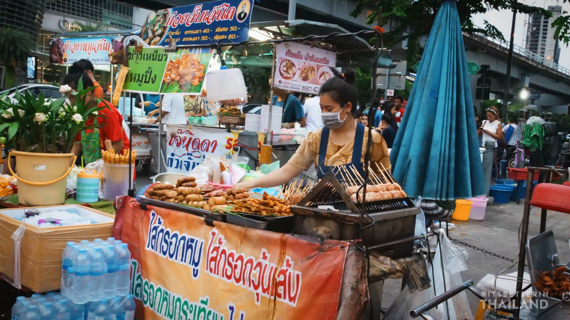Thailand street meat