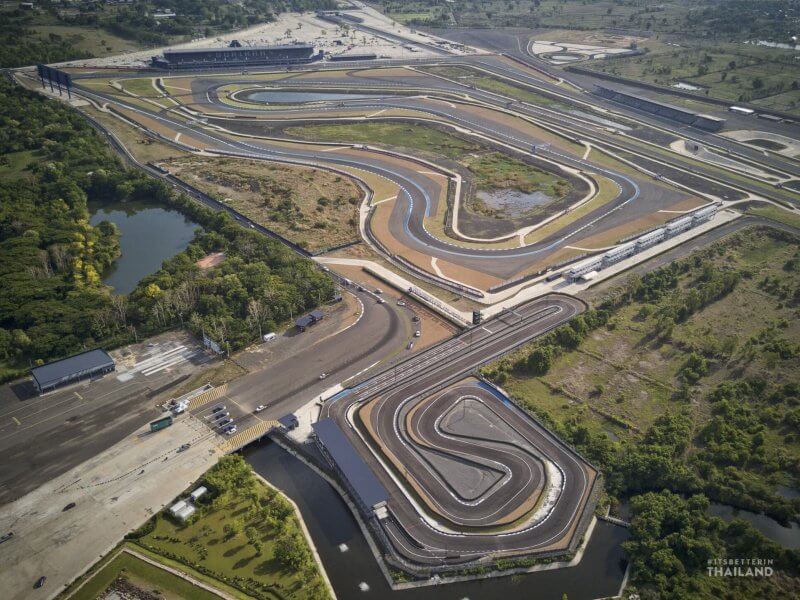 Buriram Circuit MotoGP in Thailand
