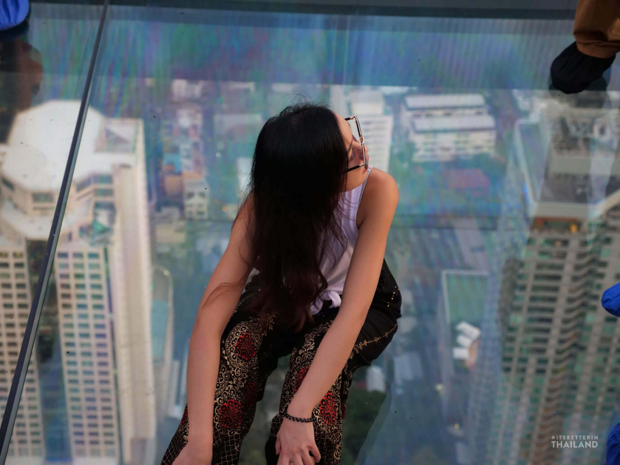 Bangkok glass floor building