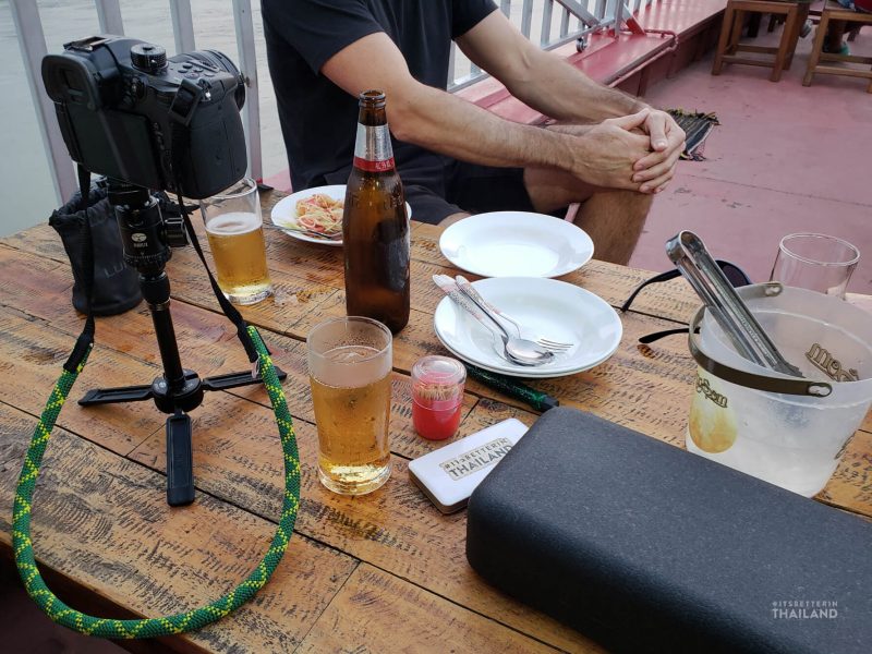 beers on the mekong