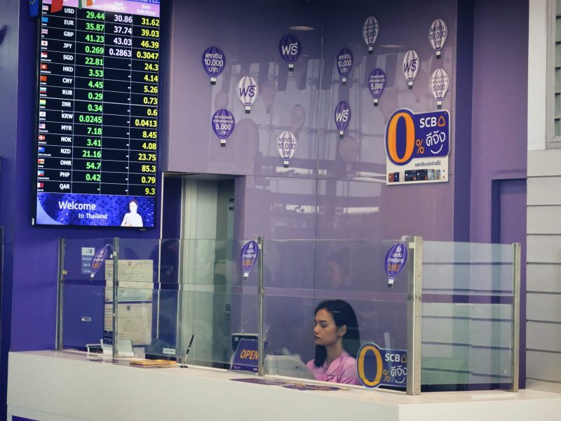 Thailand money exchange