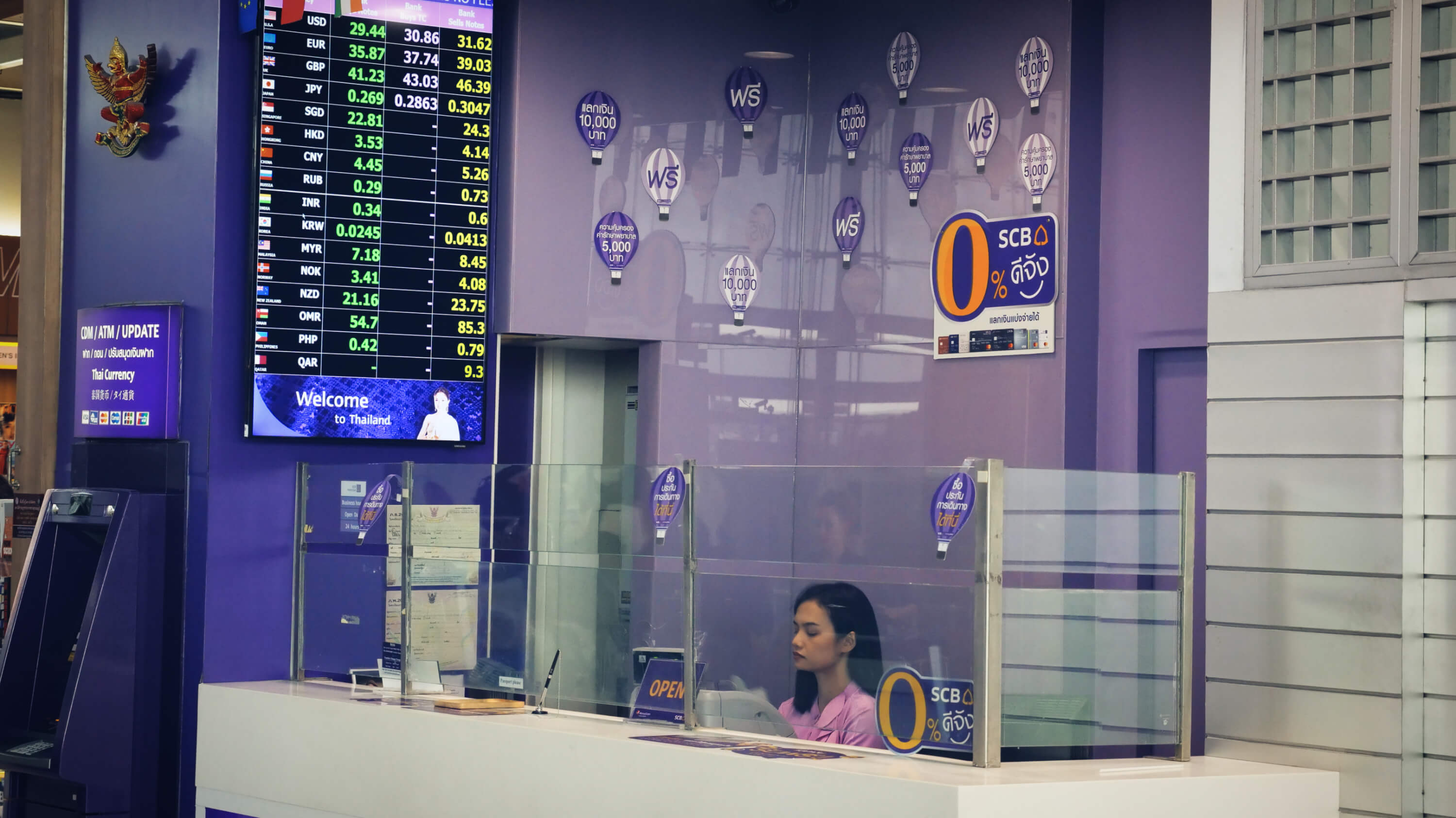 Thailand money exchange