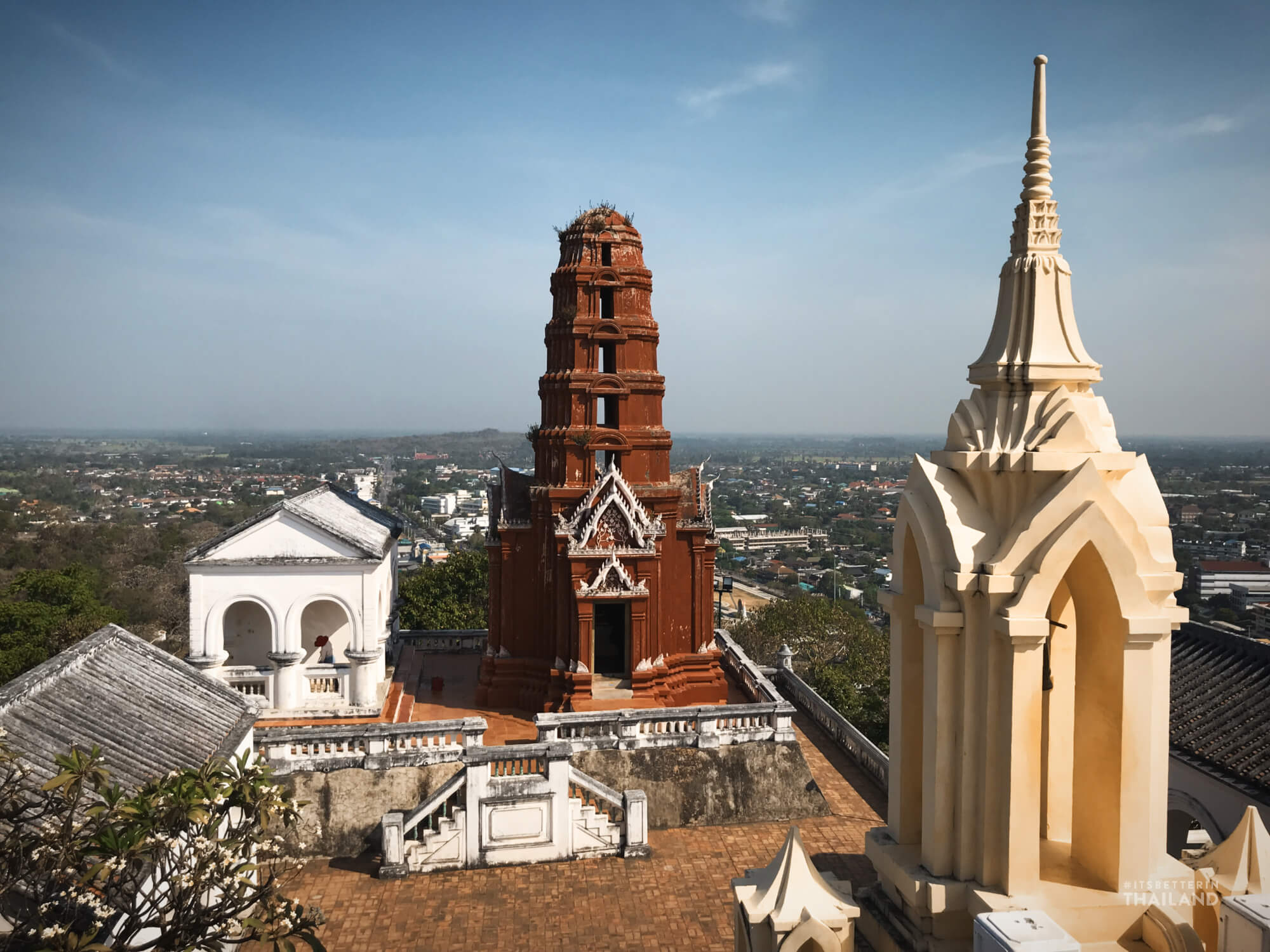 Phra Nakhon Khiri red pagoda
