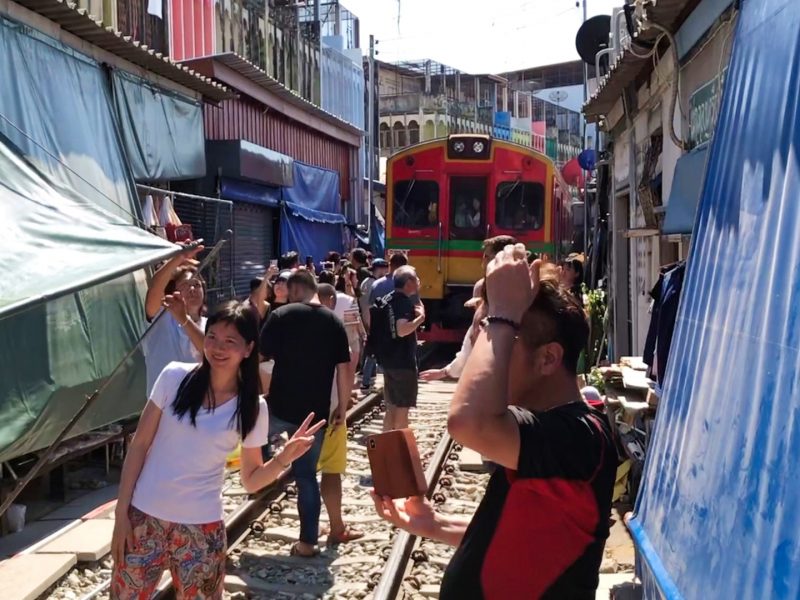 Train market