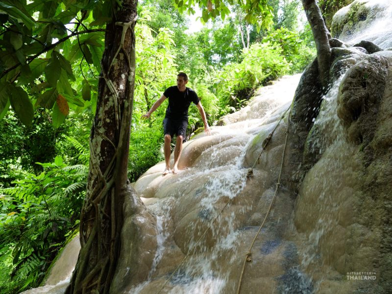 sticky falls Chiang Mai Nam Tok Bua Tong