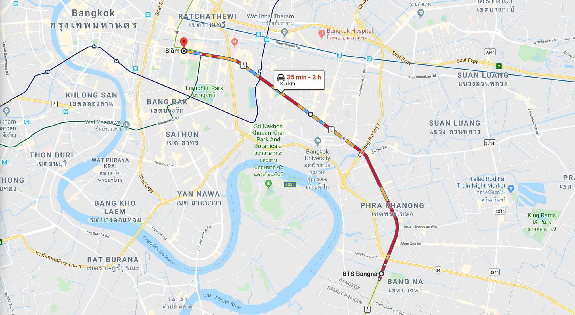 Bangkok traffic