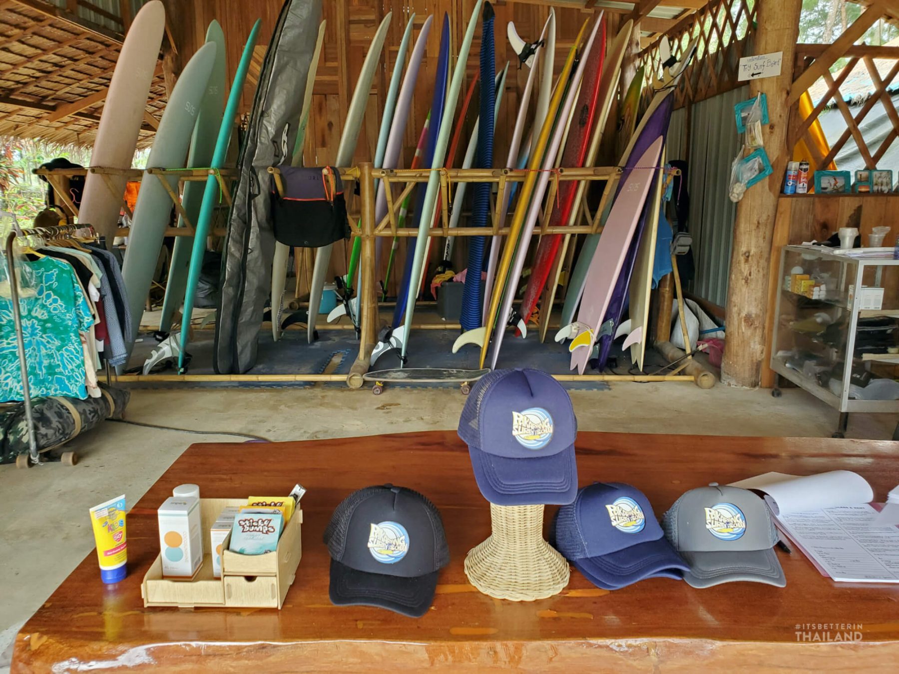 Pakarang surf shop Khao Lak