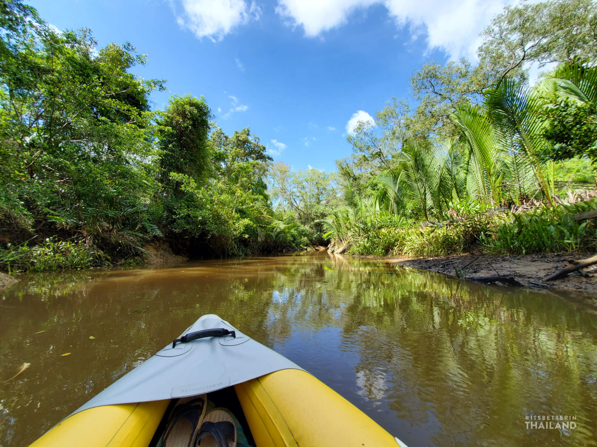 kayaking the little amazon